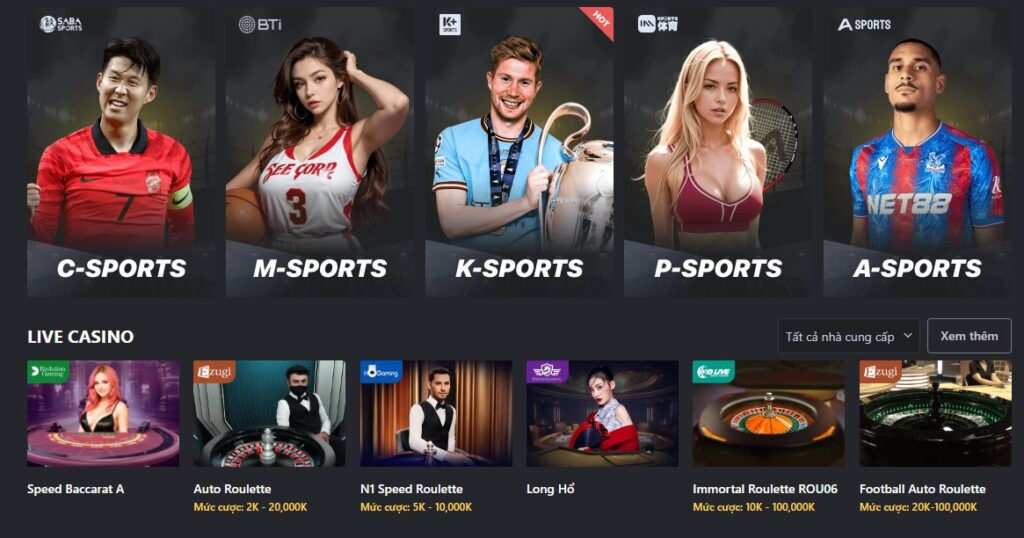 Điểm danh những lợi thế mà Nbet thu hút người chơi