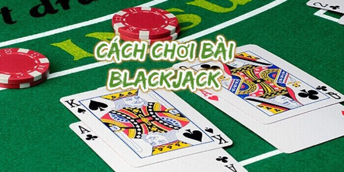 Người chơi tiến hành đặt cược trong blackjack