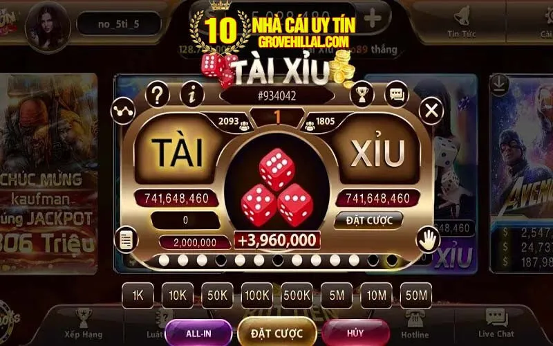 Trò chơi Tài xỉu trực tuyến trên nền tảng di động